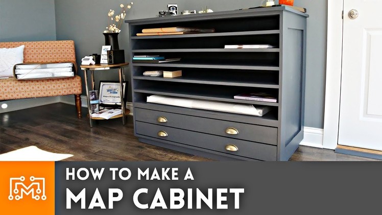 How to make a Map Cabinet. Woodworking