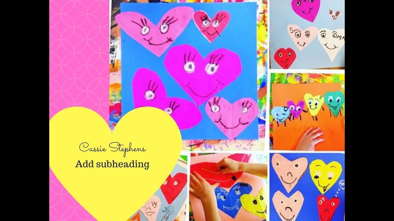 How to Make a Paper Heart in Kindergarten!