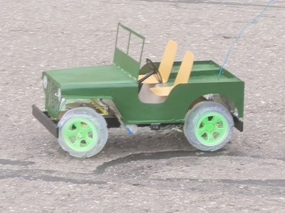 How to make a RC Jeep