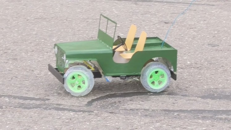 How to make a RC Jeep
