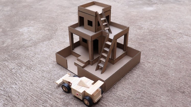 How to make Amazing Cardboard House