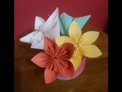 How To Make An Origami Flower