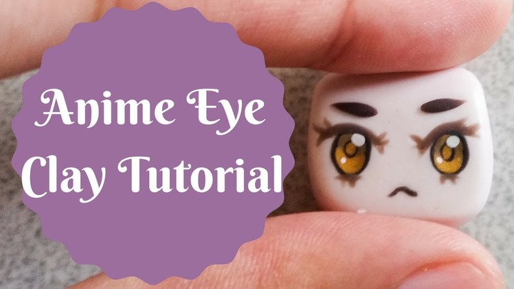 How to Make Anime Style Eyes in Polymer Clay Tutorial