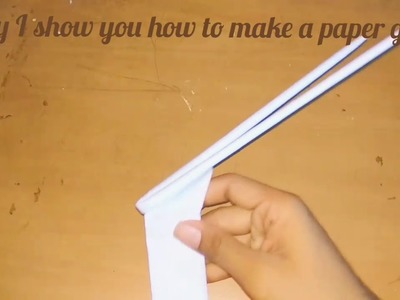 How to make paper gun