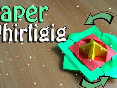 How to make Paper spinner for kids. Whirligig from paper. Amazing crafts Toy. Relax game