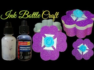 How to Make Plastic Ink Bottle Jewellery Box Reuse Old Plastic Bottles Best Out Of Waste