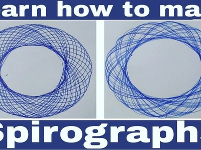 How to make Spirograph (Without using Gears)