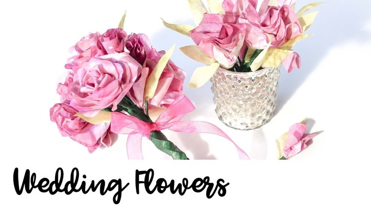 How to Make Wedding Flowers from Coffee Filters