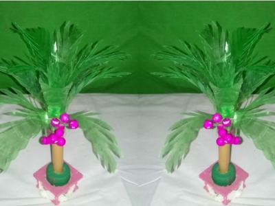 How to make Wonderful Tree with using plastic bottle and beautiful plastic tree