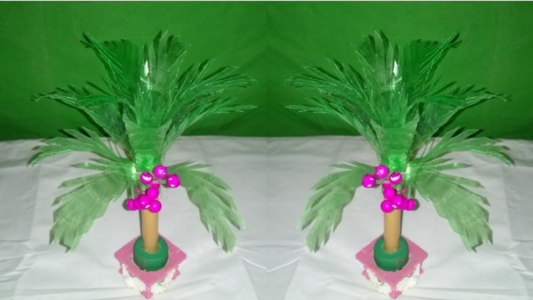 How to make Wonderful Tree with using plastic bottle and beautiful plastic tree