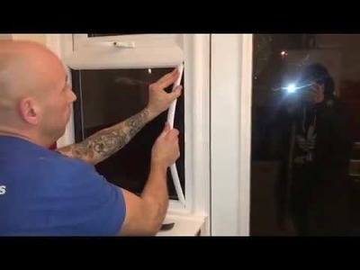 How to replace glass in a double glazed uPVC window