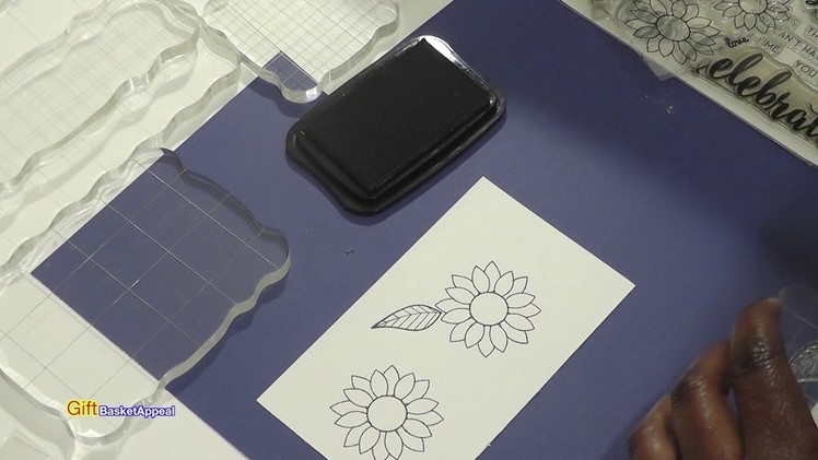 HOW TO STAMP WITH AN ACRYLIC BLOCK FOR BEGINNERS