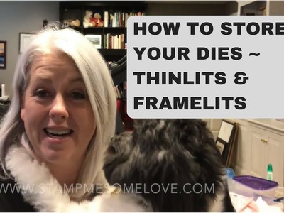 How to store dies ~ framelits and thinlits