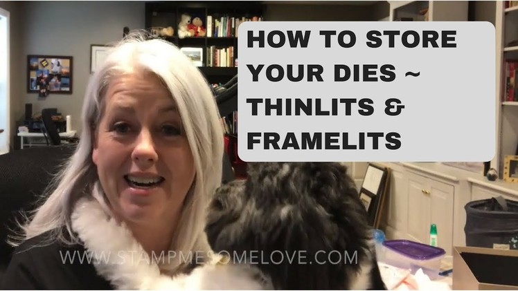 How to store dies ~ framelits and thinlits