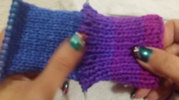 Knitted Socks Top Down Step by Step