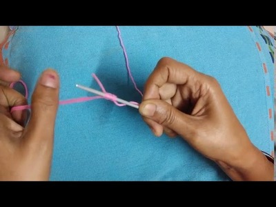 Knitting Tutorial 1:  फन्दे डालना - For Beginners (In Hindi)