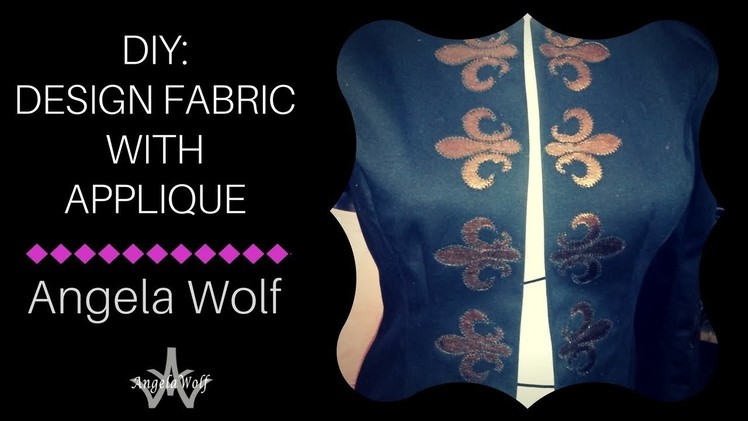 Learn How to Applique with Satin Fabric | Embellish & Upcycle Garments