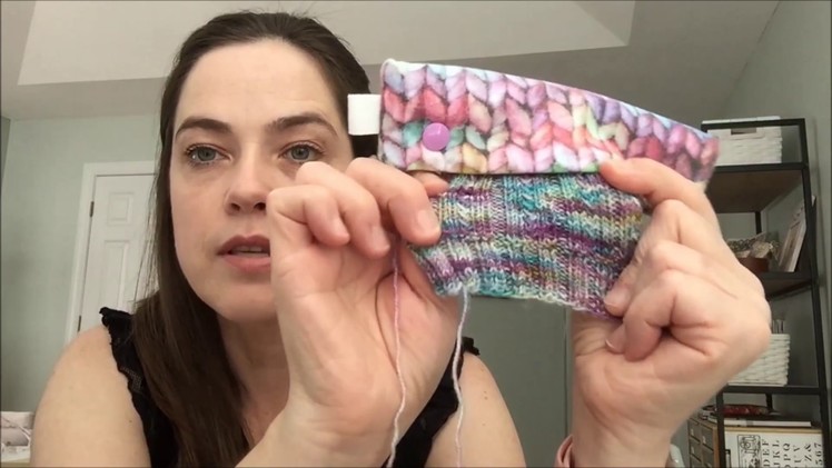 Nicole's Needlework: Episode.FlossTube #45 - Stitching and Knitting!