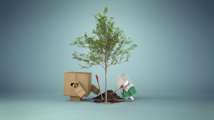 Paper and packaging heart trees - Paper & Packaging – How Life Unfolds® [15 seconds]
