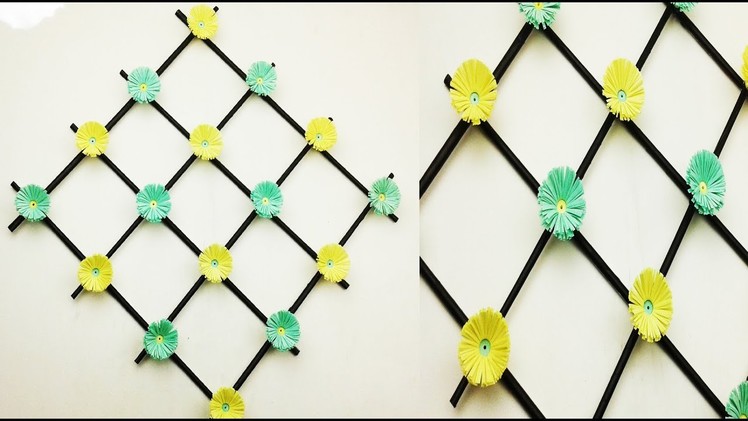Paper Flower Wall Hanging - DIY Hanging Flower - Wall Decoration Ideas | Remake |