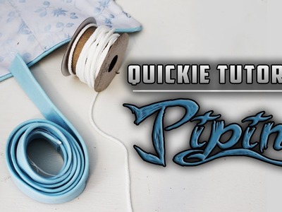 Quick Tutorial: How to make piping