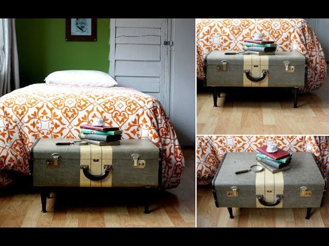 21 DIY Things to Make With Old Suitcases