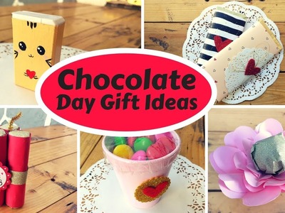 5 Chocolate wrapping ideas|| Last minute valentine's day gift ideas|| DIY birthday gift