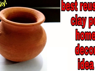Best out of Clay Pot Room Decor Idea|DIY Room Decor|Creative Ideas