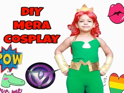 DIY DC SuperHero Girls mera cosplay