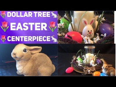 DIY Dollar Tree Easter Centerpiece