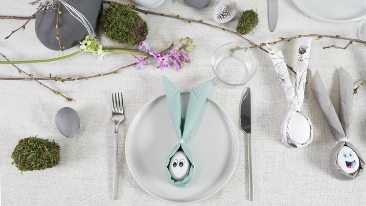 DIY : Easter decorations for the table by Søstrene Grene