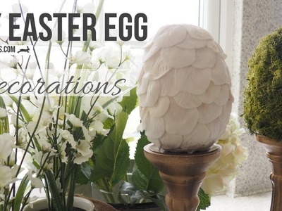 DIY Easter Egg Decorations | Upcycle
