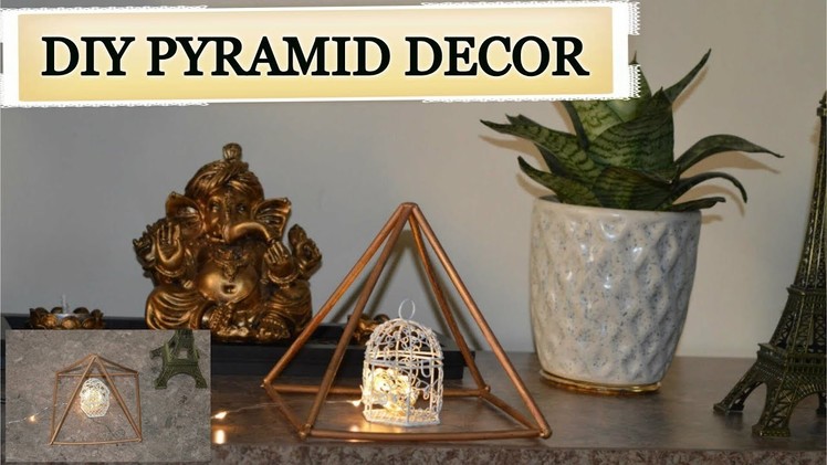 DIY PYRAMID DECOR - Himmeli | Quick & Cheap Decoration Ideas