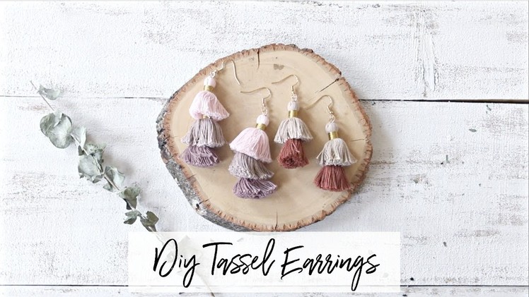 DIY Tassel Earrings!