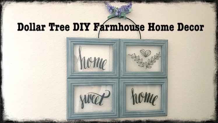 Dollar Tree DIY Spring Home Decor Farmhouse Style Easy $5