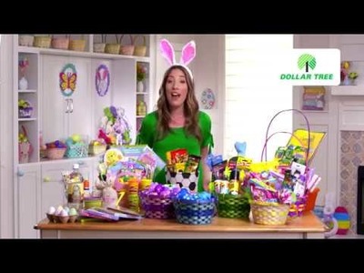 Easter Basket Ideas, Egg Hunt Fun & DIY Easter Décor with Dollar Tree
