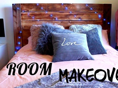 EXTREME DIY BEDROOM MAKEOVER (ON A BUDGET) - Maddie Ryles