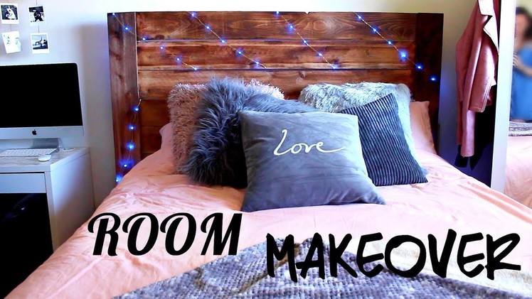 EXTREME DIY BEDROOM MAKEOVER (ON A BUDGET) - Maddie Ryles