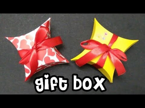 Gift box.how to make gift box easily. DIY. (mrin art)