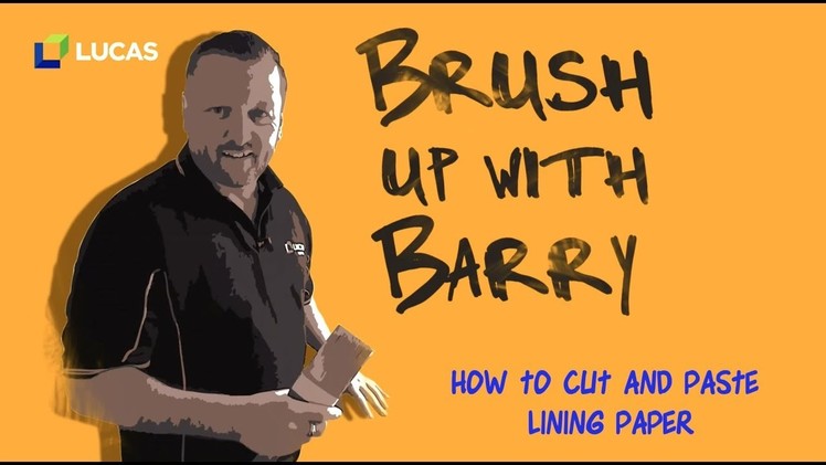 How to Cut and Paste Lining Paper