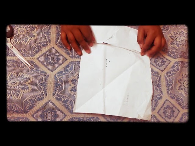 How to make a paper ninja star