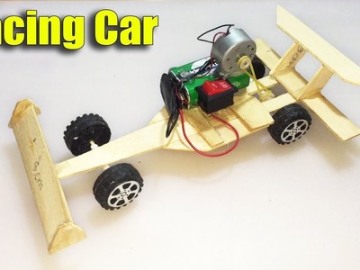 How to Make F1 Car from DC Motor DIY at Home - Life Hacks