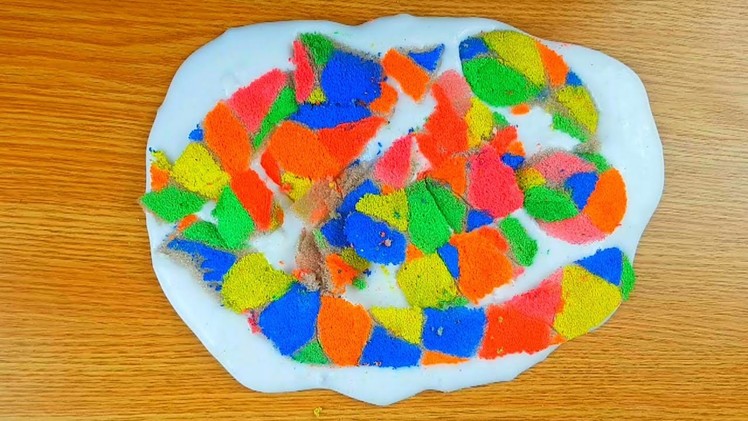 How to make slime with floral floam - DIY slime