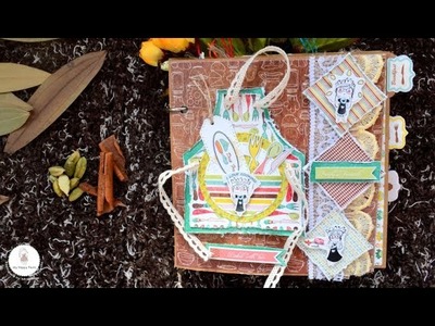 "Hungry Cook" Recipe Book (Overview) - My Happy Packs DT - Easy Paper Crafts- UrooCreations craft