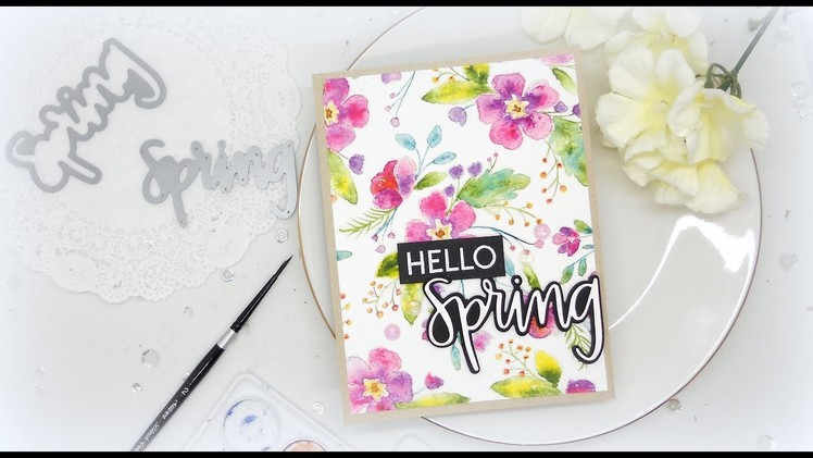 Making your own Pattern Paper with Neat & Tangled: March 2018 Release