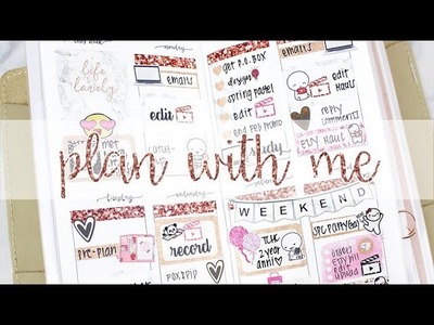 Personal TN PWM: Hello Simple Paper "Rose Gold Marble" | MandyPlans