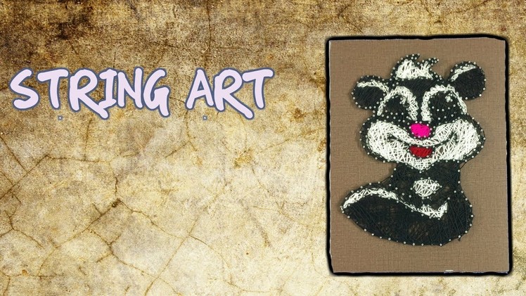 STRING ART|| DIY|| Creative Pinky
