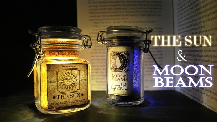 The Sun & Moon Beams : DIY Potion Bottles : Potion Prop : Light Up Potion Prop