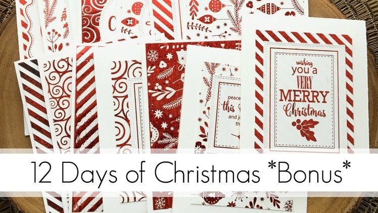 25 DIY Christmas Cards in an Hour? Yes Please!