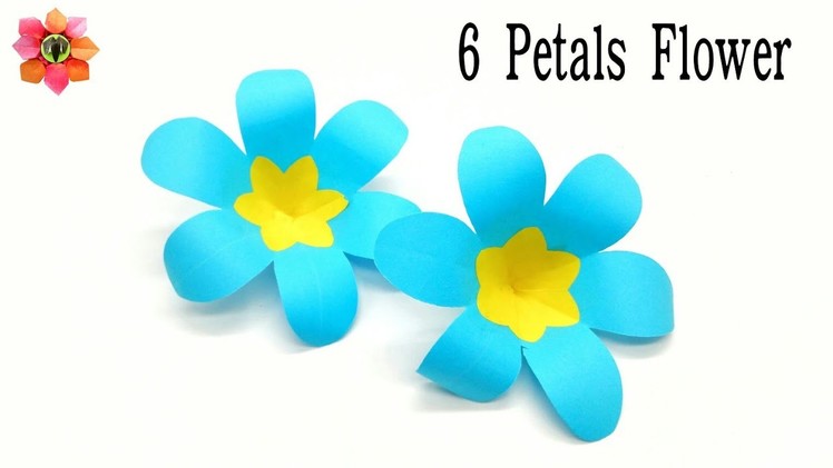 6 Petals Spring Flower - DIY | Tutorial - 1